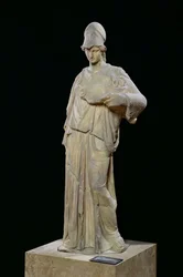 Athena met een cist, Romeinse kopie van een 4e eeuw v.Chr. origineel